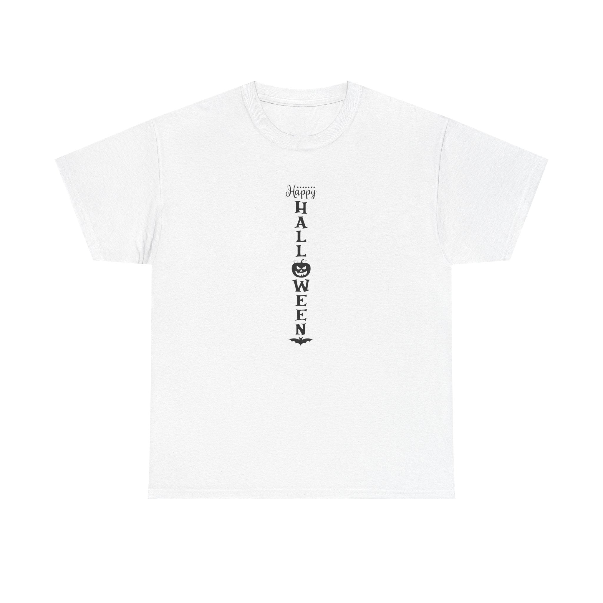 Happy Halloween Graphic Tee - Unisex Heavy Cotton