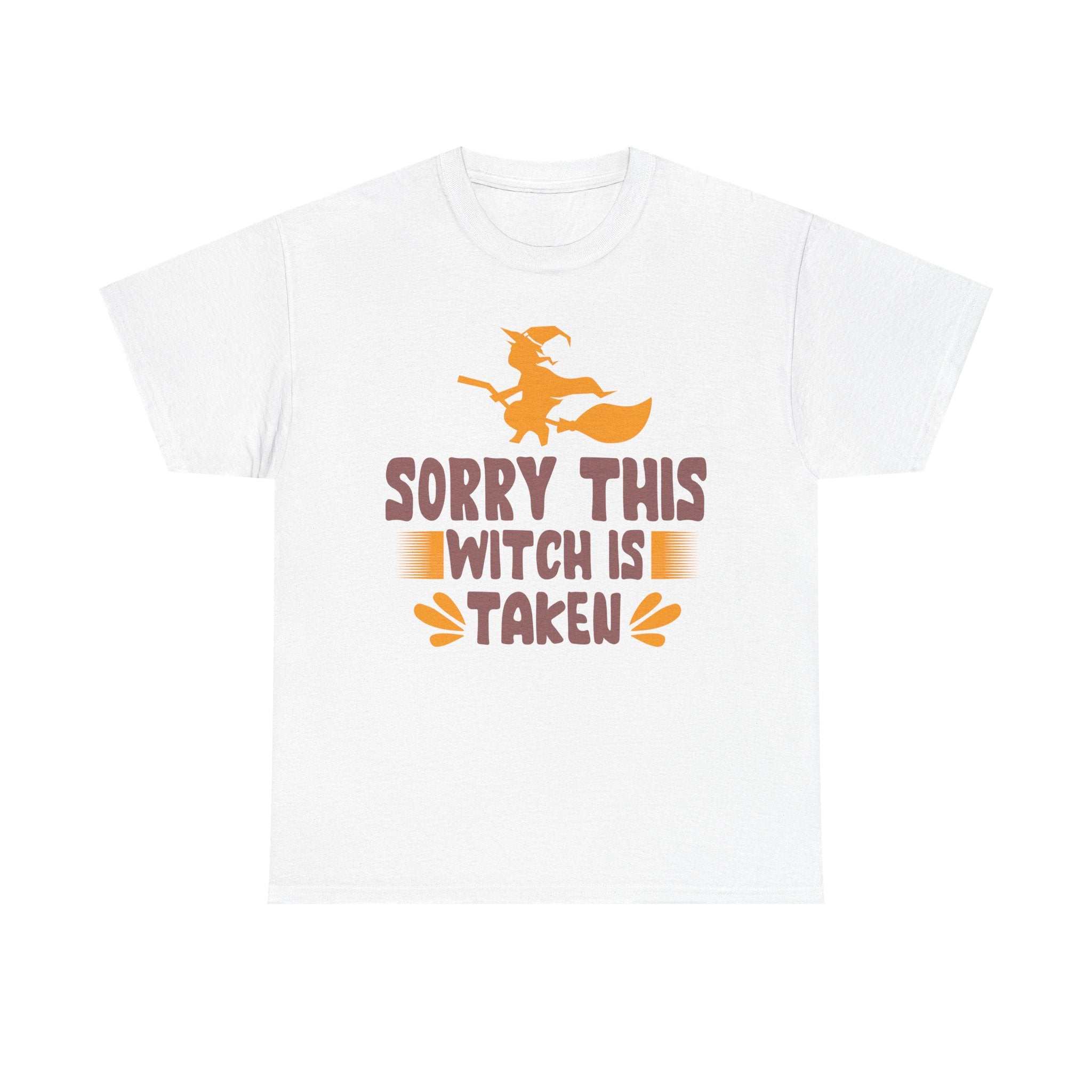 Sorry, This Witch Is Taken Halloween T-Shirt