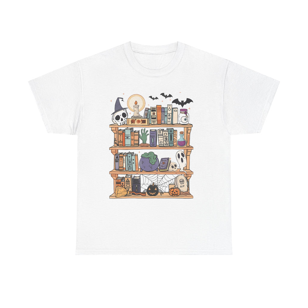 Spooky Reading Book Teacher Halloween back