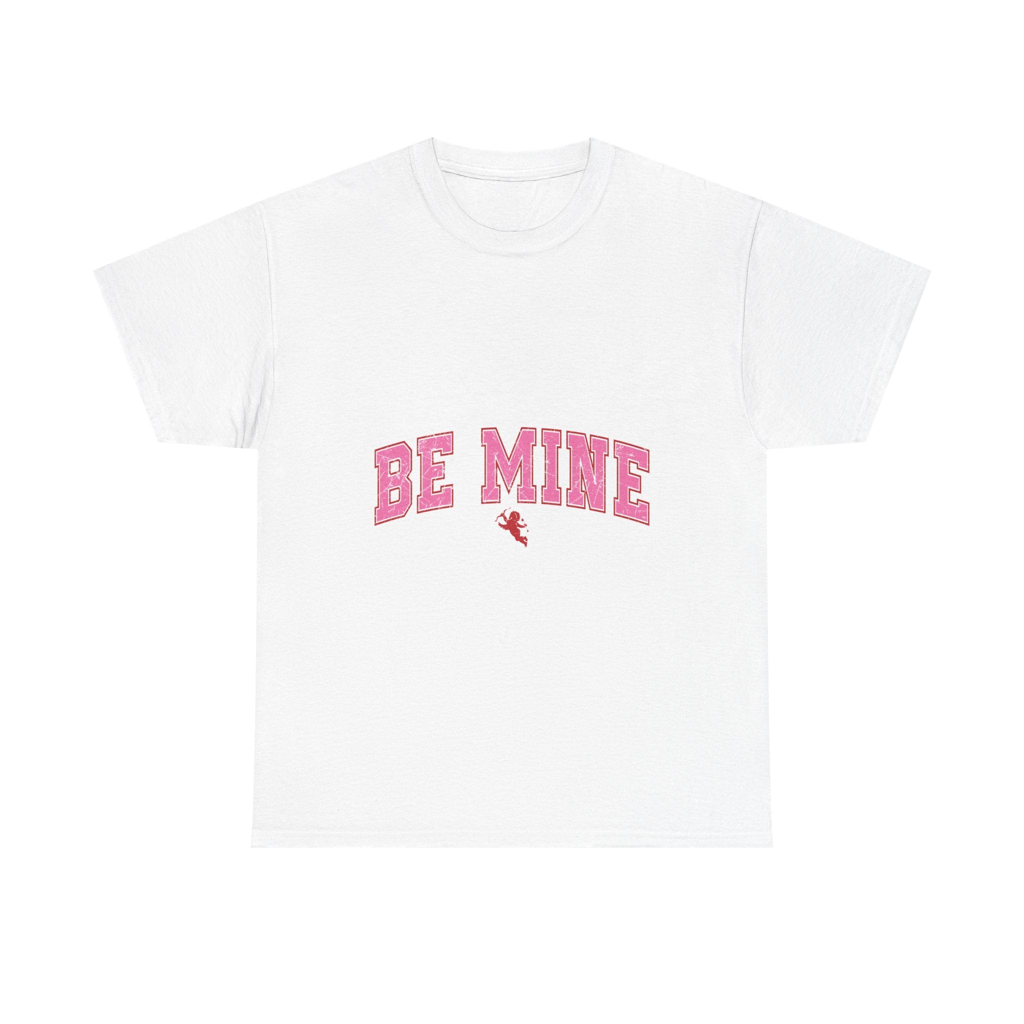 Be Mine Graphic Tee, Valentine's Day Shirt, Love T-shirt, Romantic Gift, Couples Apparel, Heart Design Top