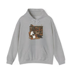 Ghost Reading Book Halloween Hoodie
