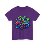 Neon Aries Zodiac Tee