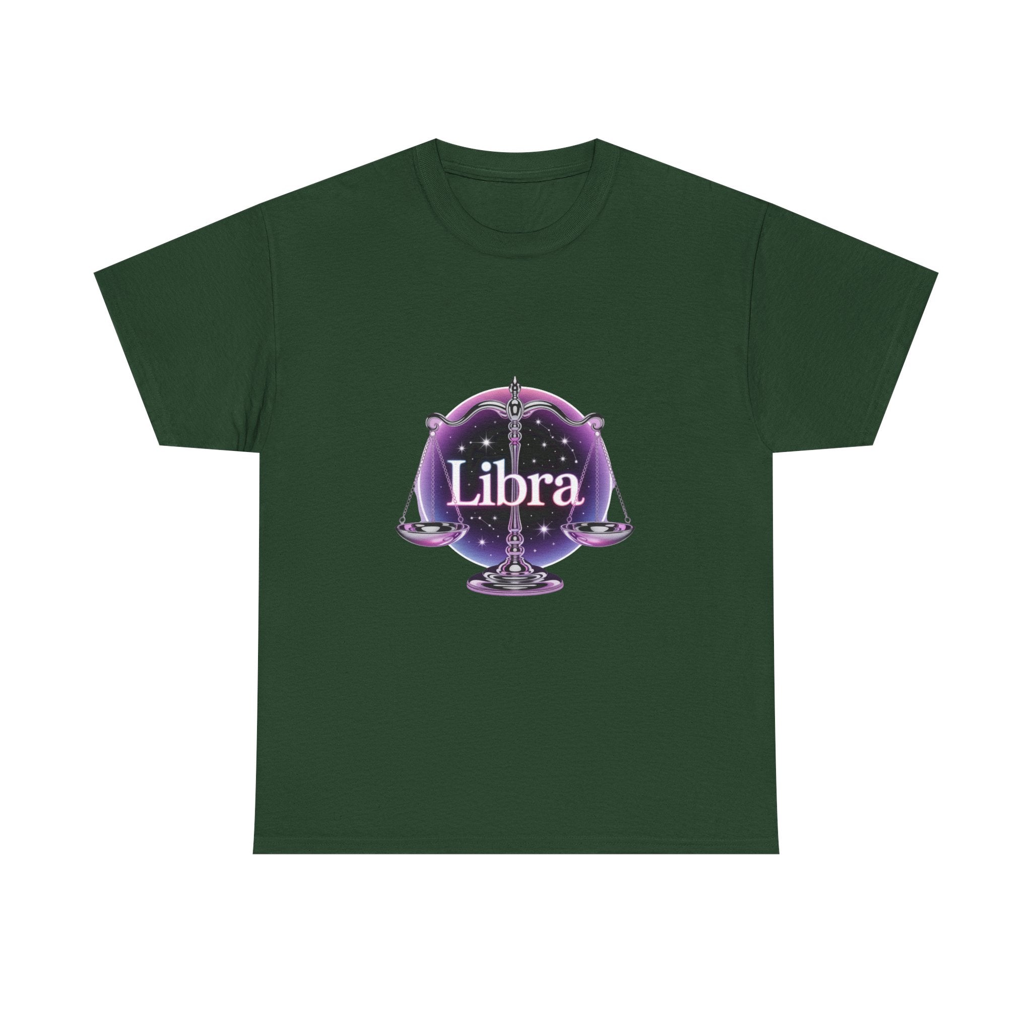 Neon Libra Zodiac Tee