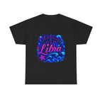 Neon Libra Zodiac Tee