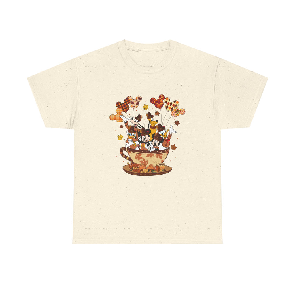 Mickey & Friends Thanksgiving Cup Graphic Tee