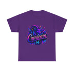 Neon Capricorn Zodiac Tee