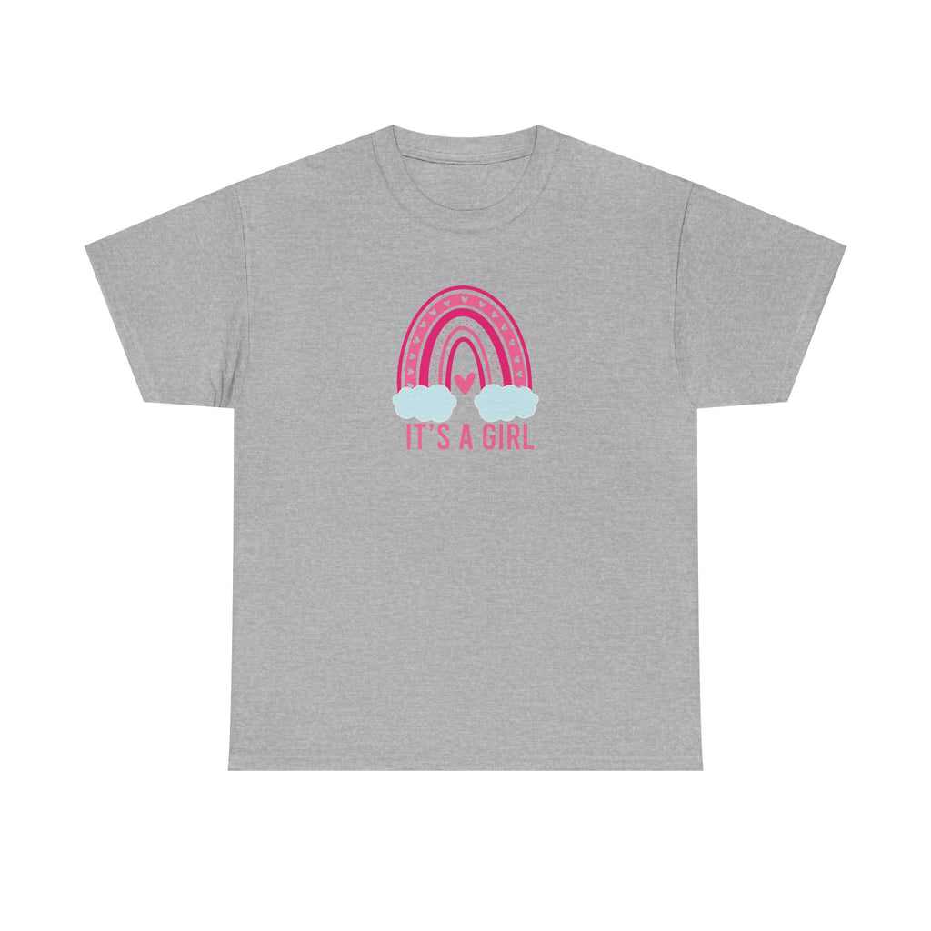 It's A Girl Unisex Tee, Baby Shower Gift, Gender Reveal Shirt, Pink Newborn Outfit, Pregnancy Announcement Top