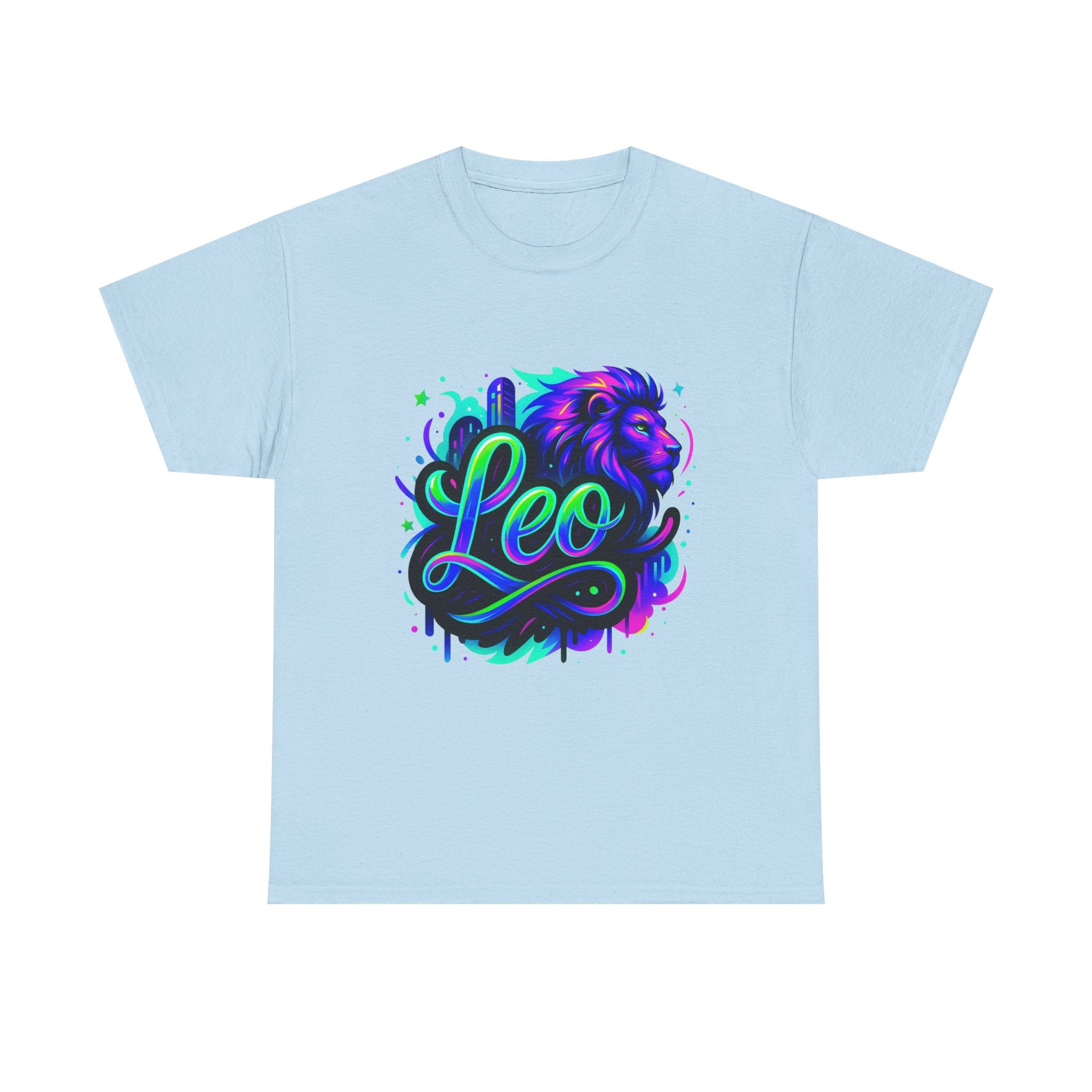 Neon Leo Zodiac Tee