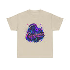 Neon Capricorn Zodiac Tee