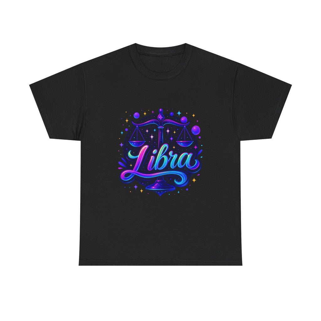 Neon Libra Zodiac Tee