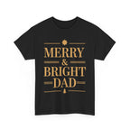Dad Graphic Tee - Merry & Bright Unisex Heavy Cotton