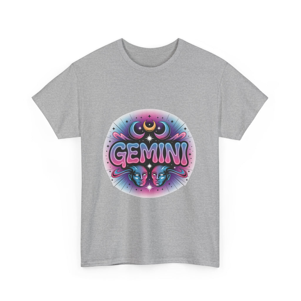 Neon Gemini Zodiac Tee