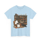 Ghost Reading Book Halloween Book Clubs Tee