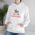 Cozy Cat Christmas Hoodie
