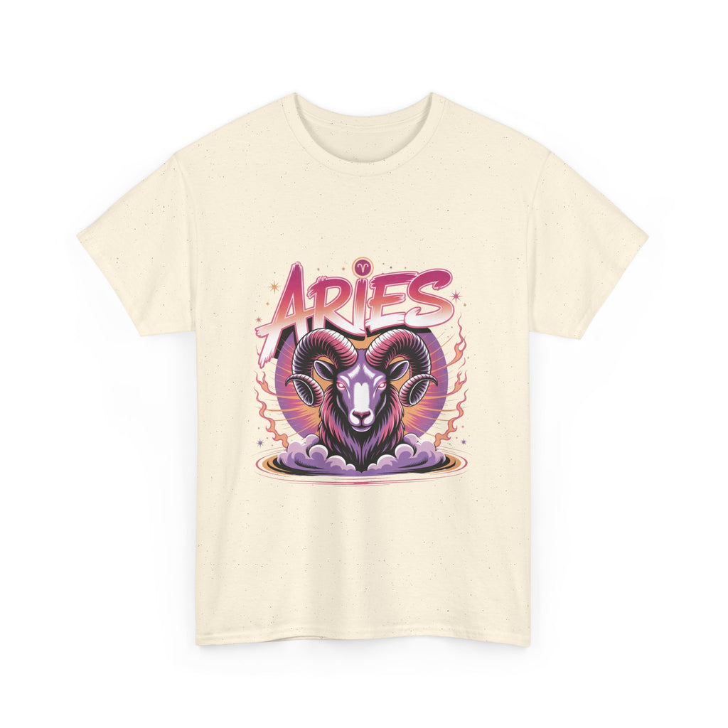 Neon Aries Zodiac Tee