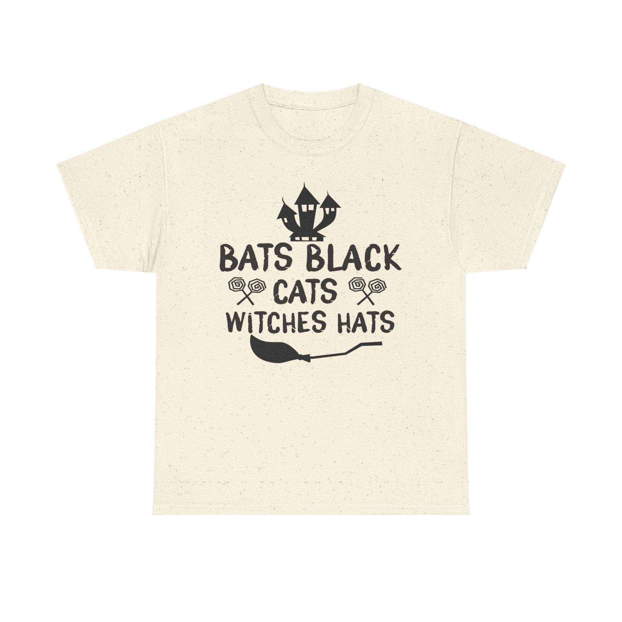 Bats Black Cats Witch Hats Tee