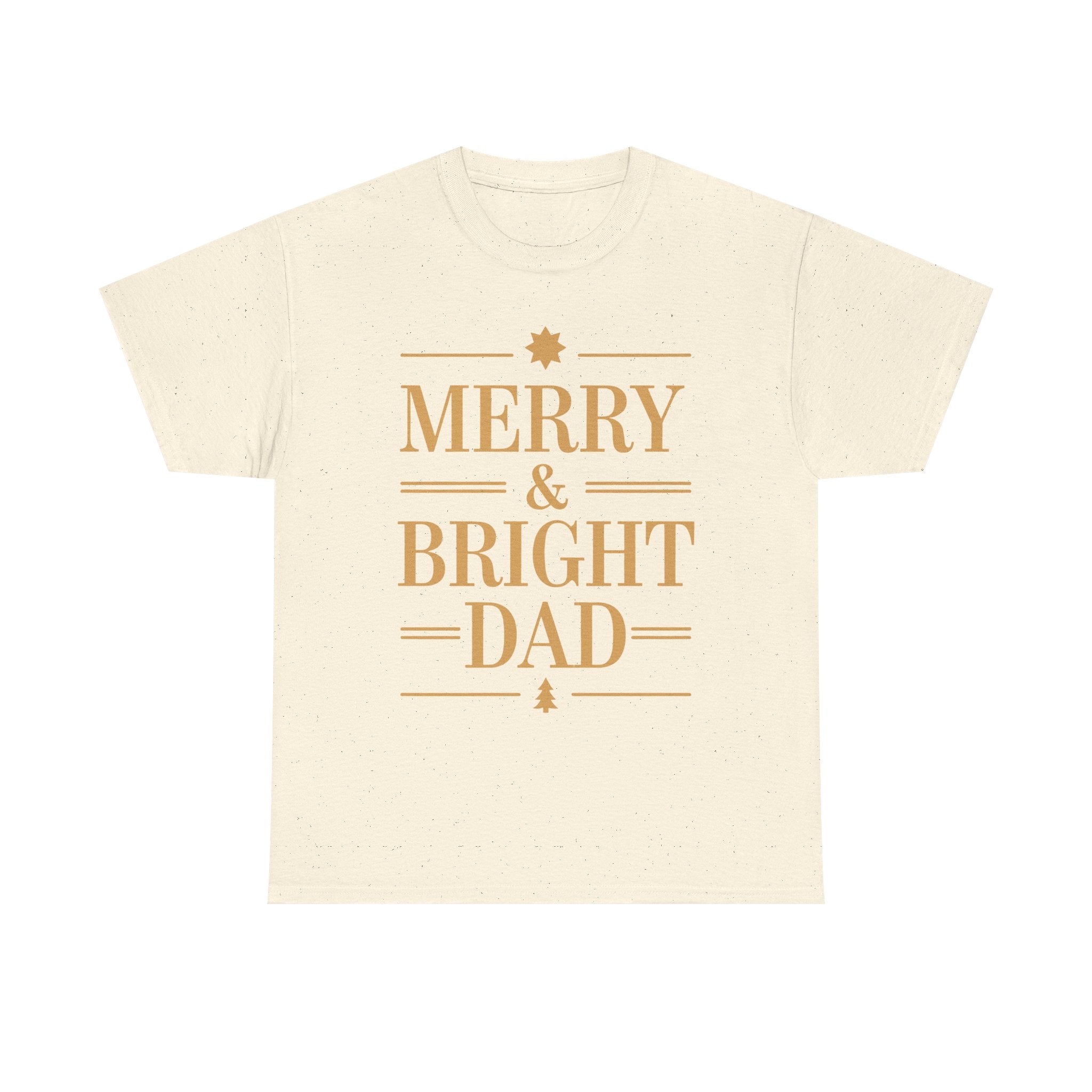 Dad Graphic Tee - Merry & Bright Unisex Heavy Cotton