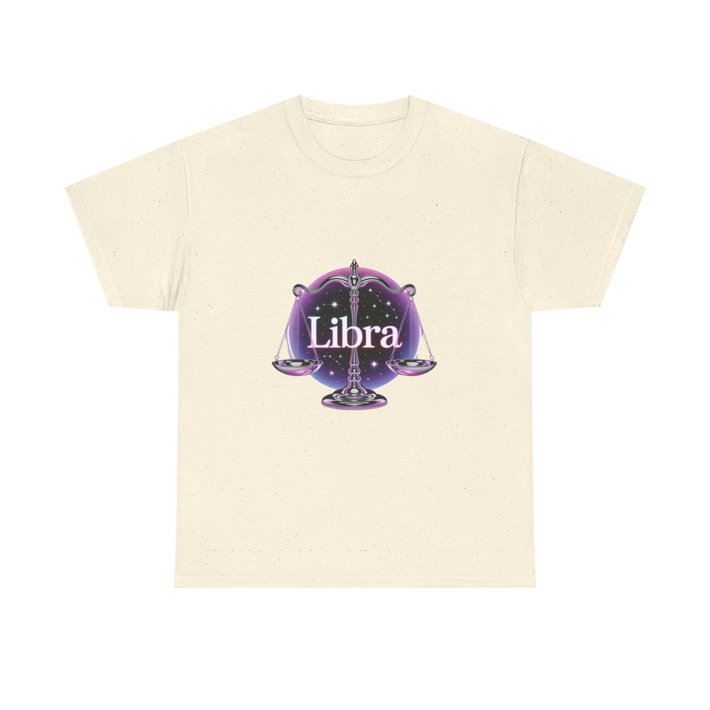 Neon Libra Zodiac Tee