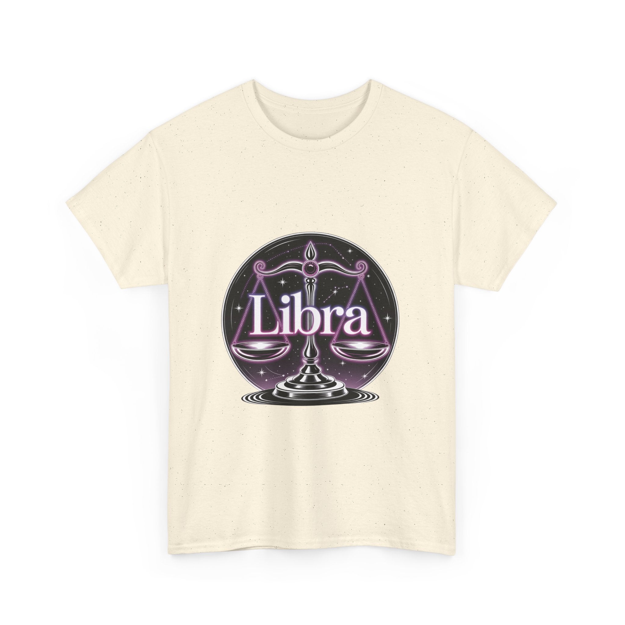 Neon Libra Zodiac Tee