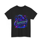 Neon Capricorn Zodiac Tee