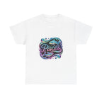 Neon Pisces Zodiac Tee