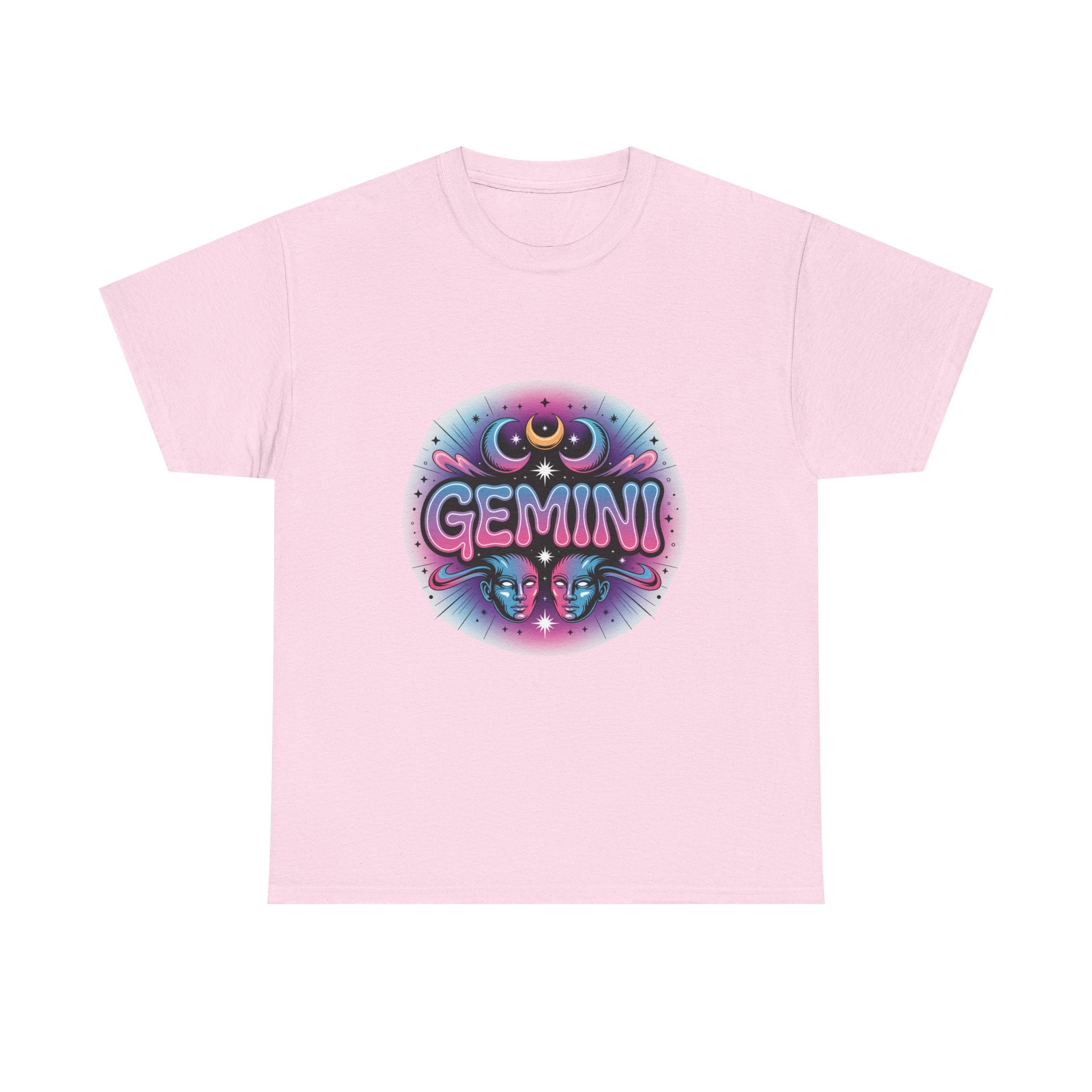 Neon Gemini Zodiac Tee
