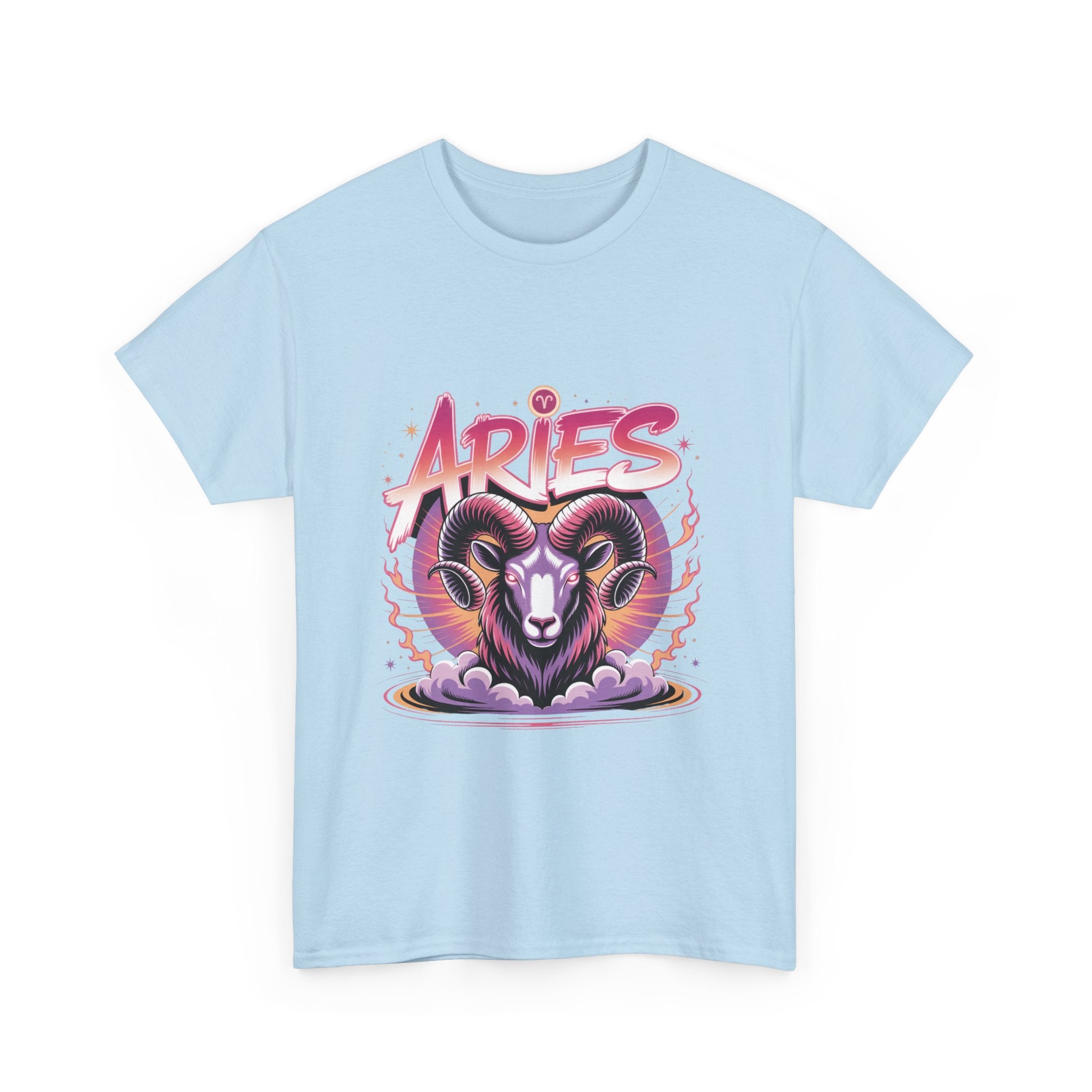 Neon Aries Zodiac Tee