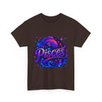 Neon Pisces Zodiac Tee
