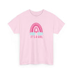 It's A Girl Unisex Tee, Baby Shower Gift, Gender Reveal Shirt, Pink Newborn Outfit, Pregnancy Announcement Top
