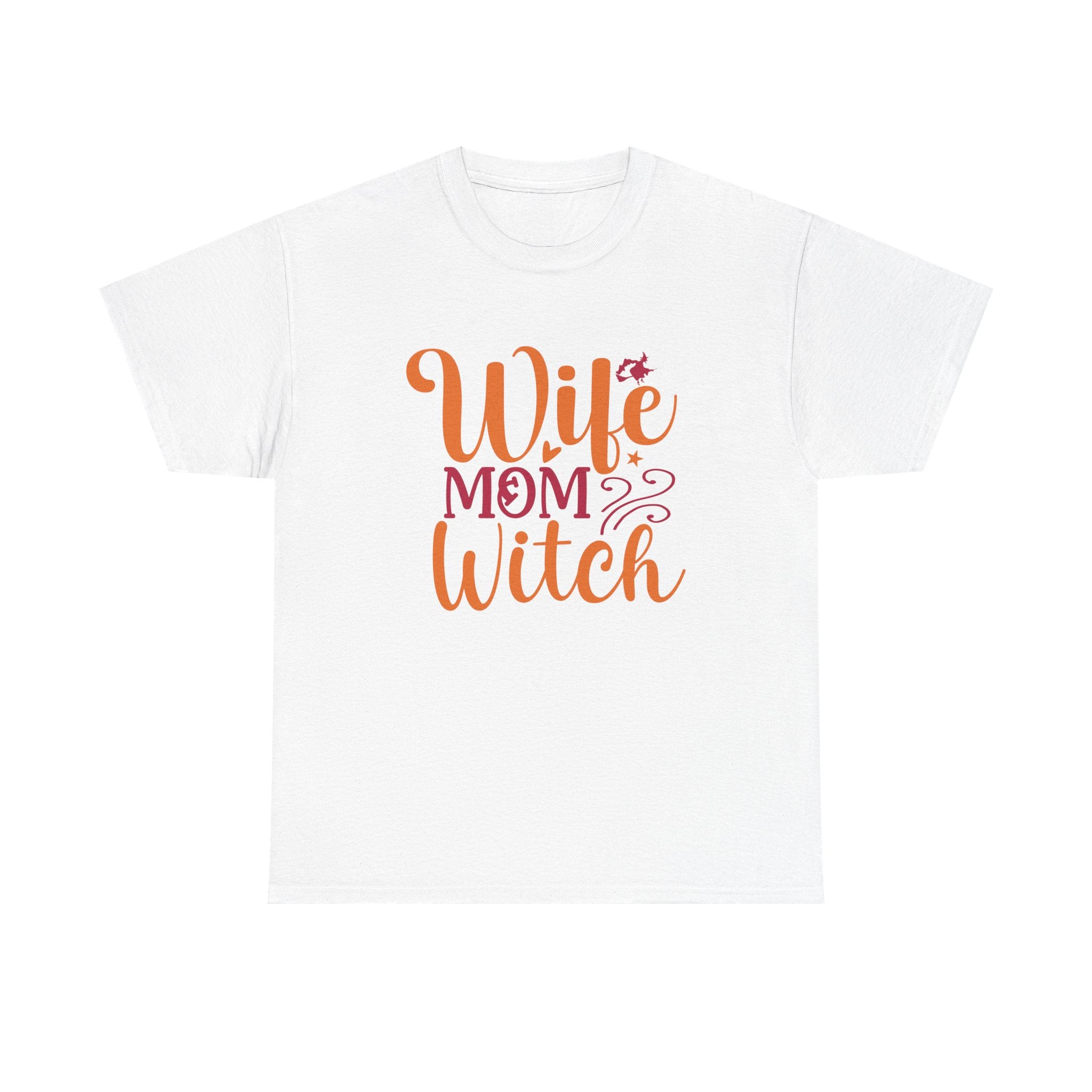 Wife, Mom, Witch graphic T-Shirt
