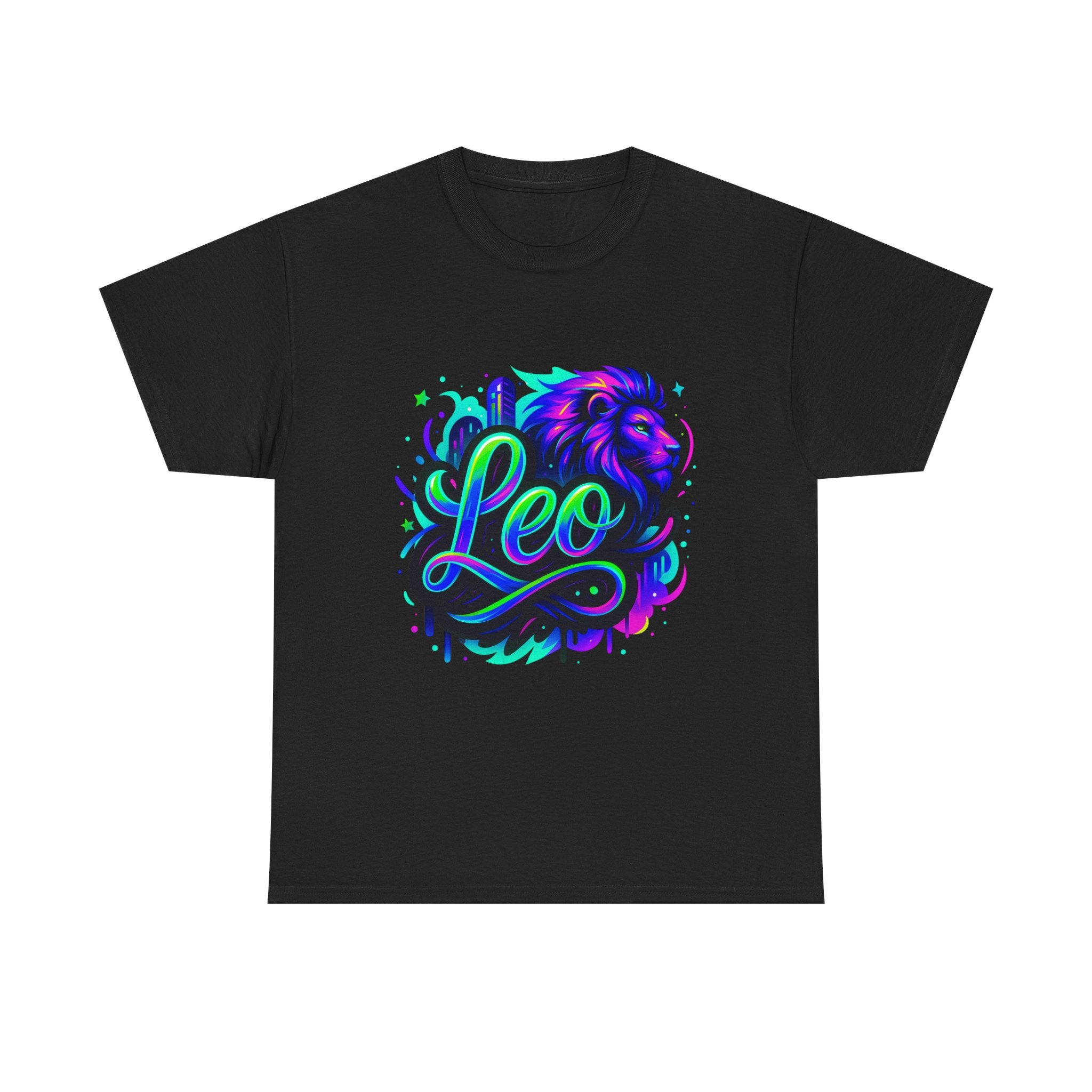 Neon Leo Zodiac Tee