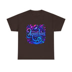 Neon Aquarius Zodiac Tee