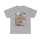 Spooky Reading Book Teacher Halloween back