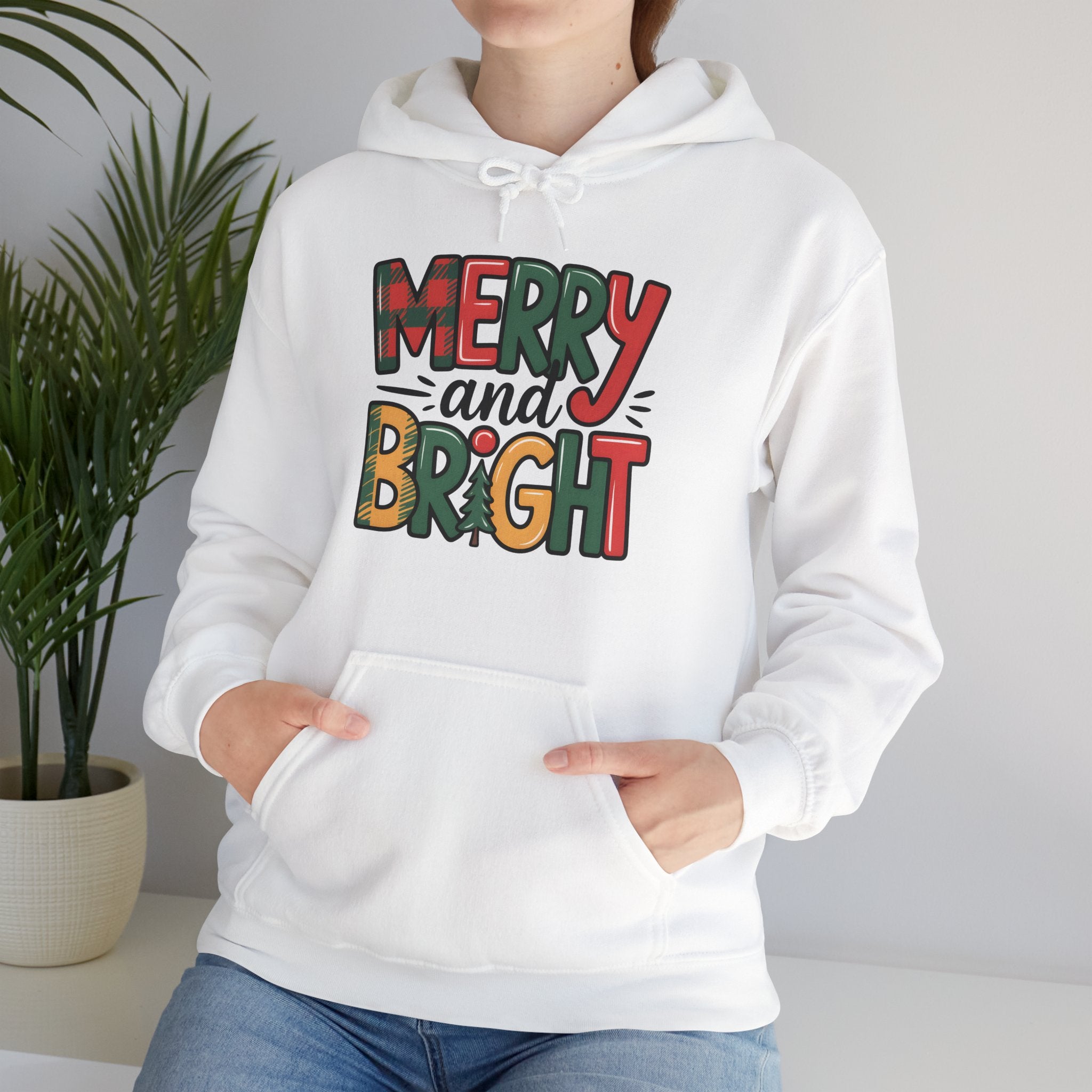 Merry And Bright Hoodie