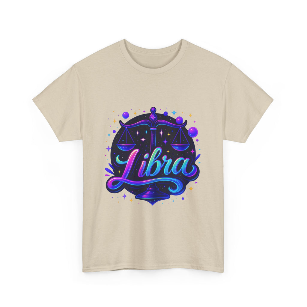 Neon Libra Zodiac Tee