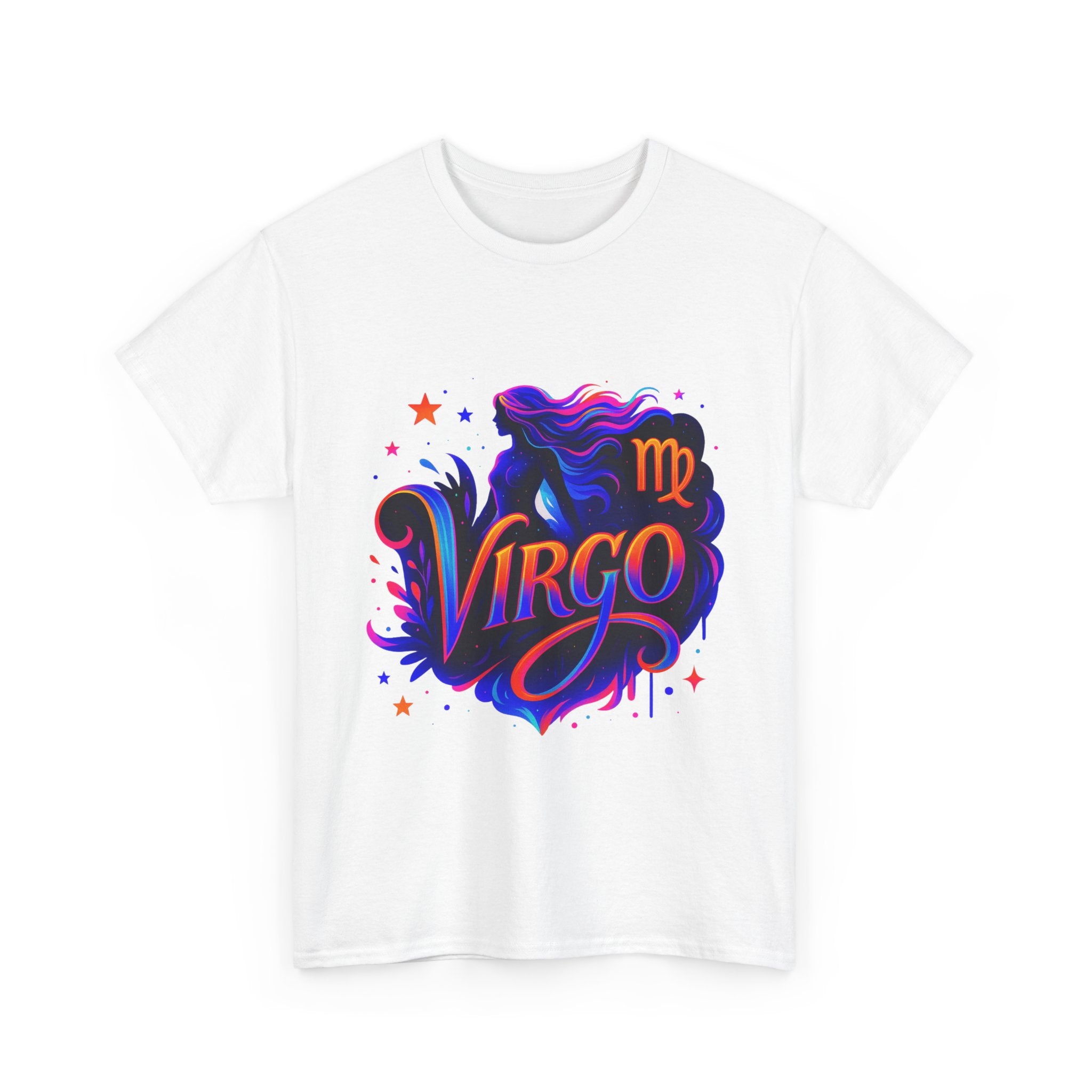 Neon Virgo Zodiac Tee