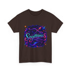 Neon Sagittarius Zodiac Tee