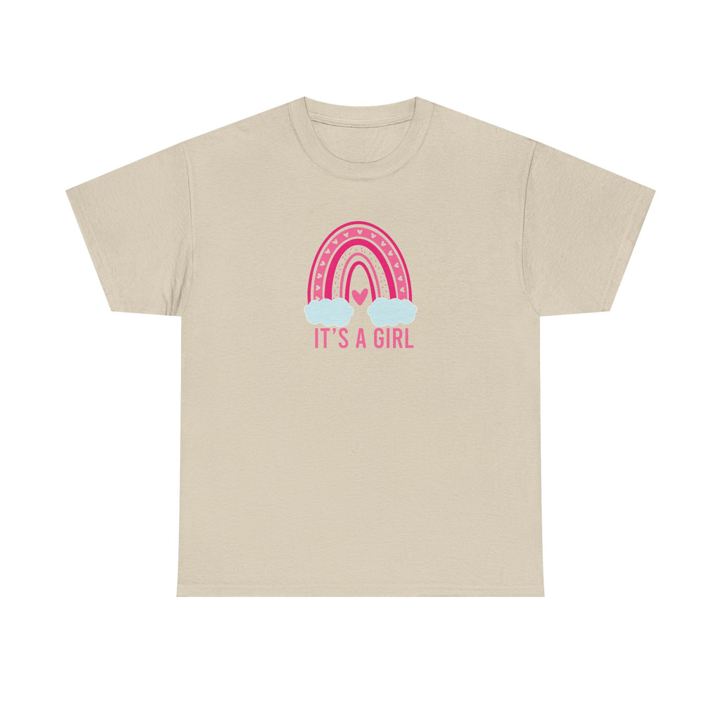 It's A Girl Unisex Tee, Baby Shower Gift, Gender Reveal Shirt, Pink Newborn Outfit, Pregnancy Announcement Top