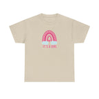 It's A Girl Unisex Tee, Baby Shower Gift, Gender Reveal Shirt, Pink Newborn Outfit, Pregnancy Announcement Top