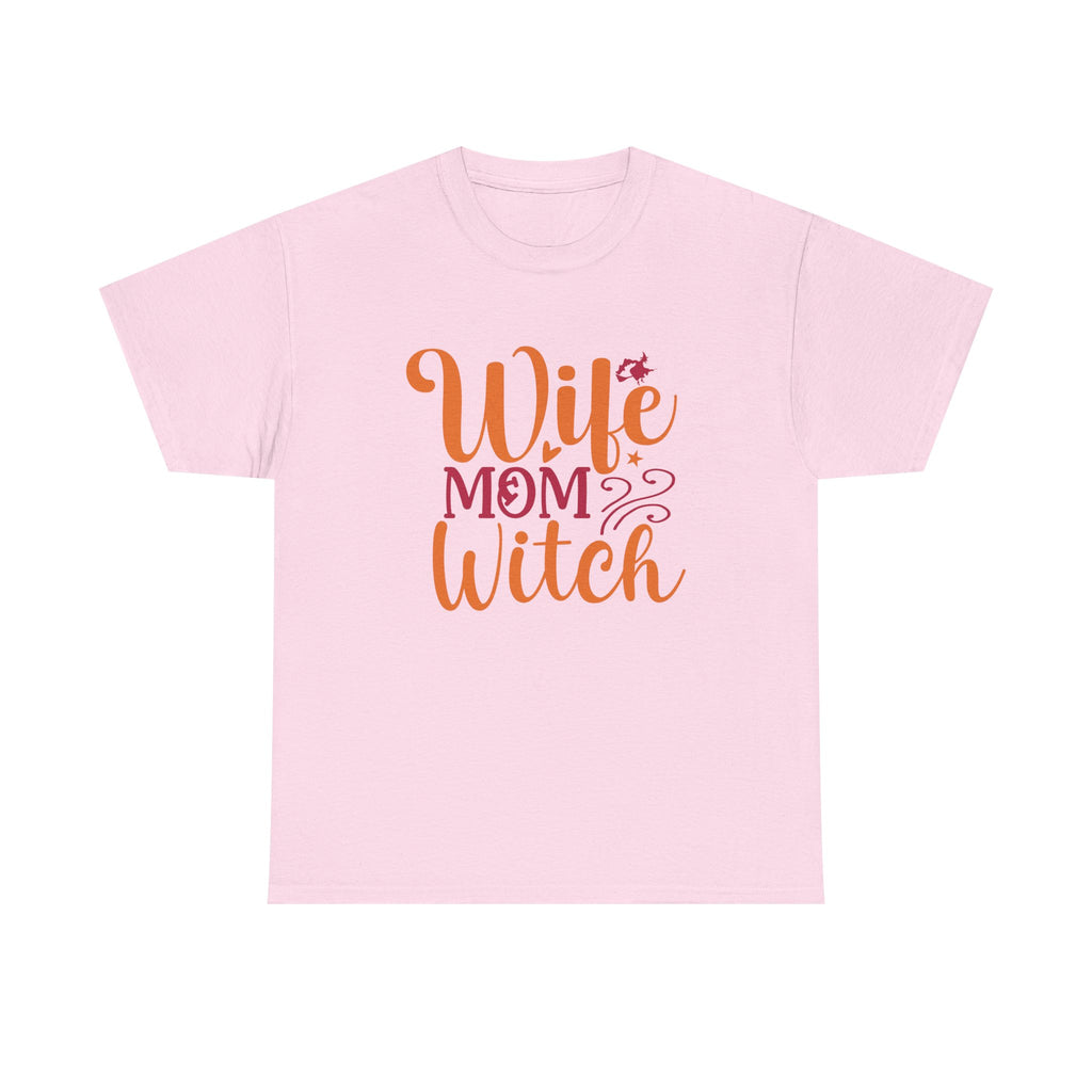 Wife, Mom, Witch graphic T-Shirt