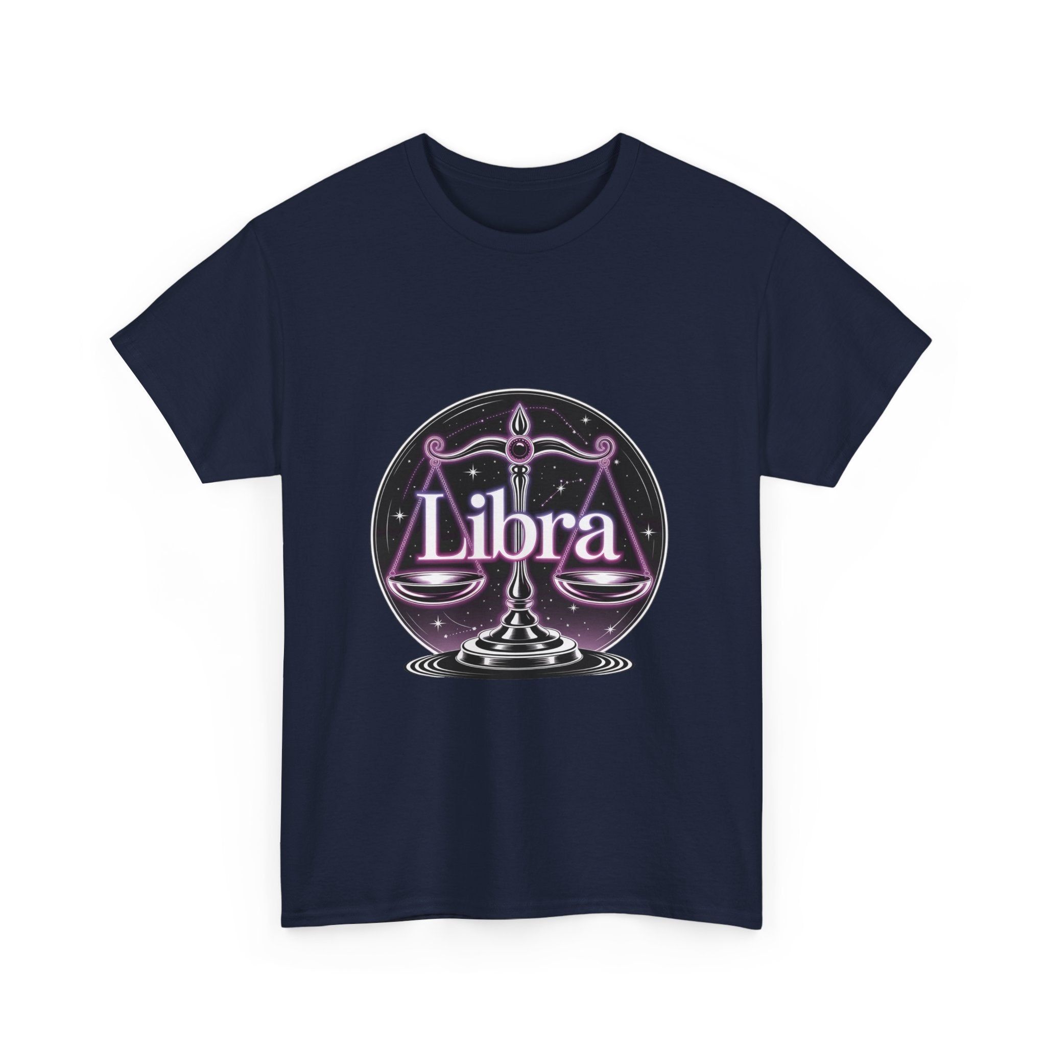 Neon Libra Zodiac Tee