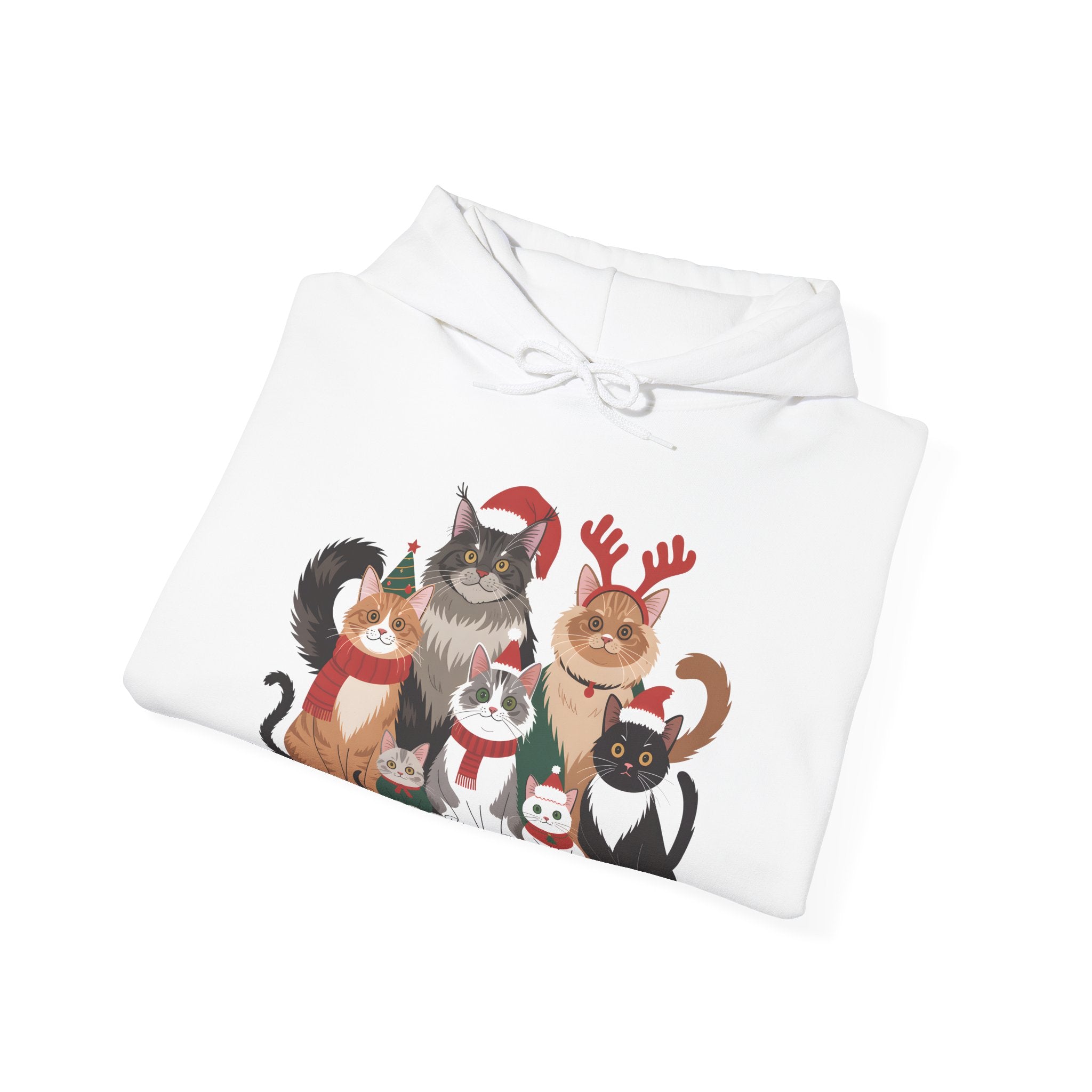 Cat Lover Christmas Hoodie