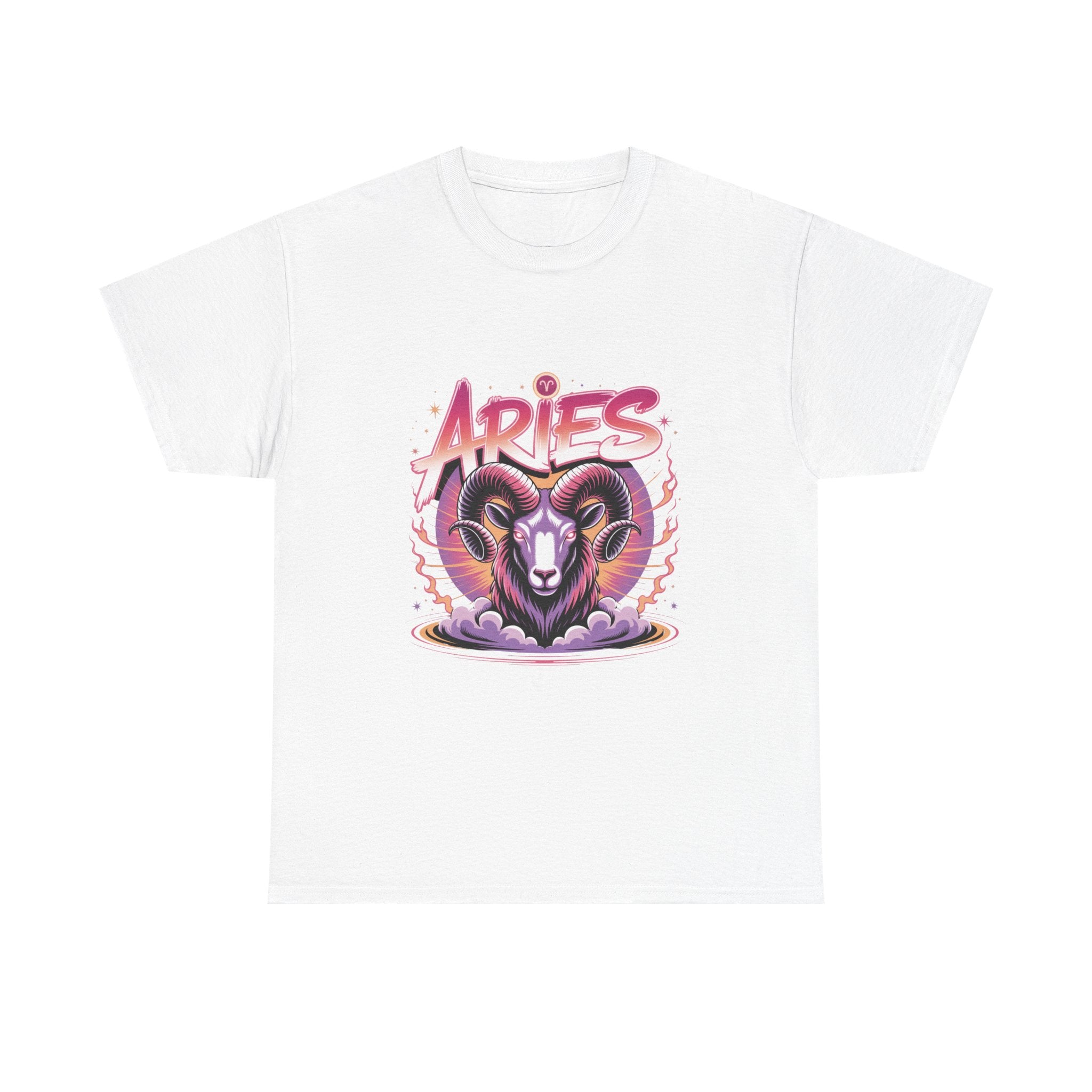 Neon Aries Zodiac Tee