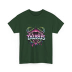 Neon Taurus Zodiac Tee