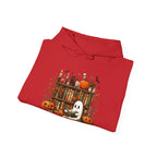 Reading Ghost Library Halloween Librarian Hoodie