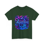 Neon Aquarius Zodiac Tee