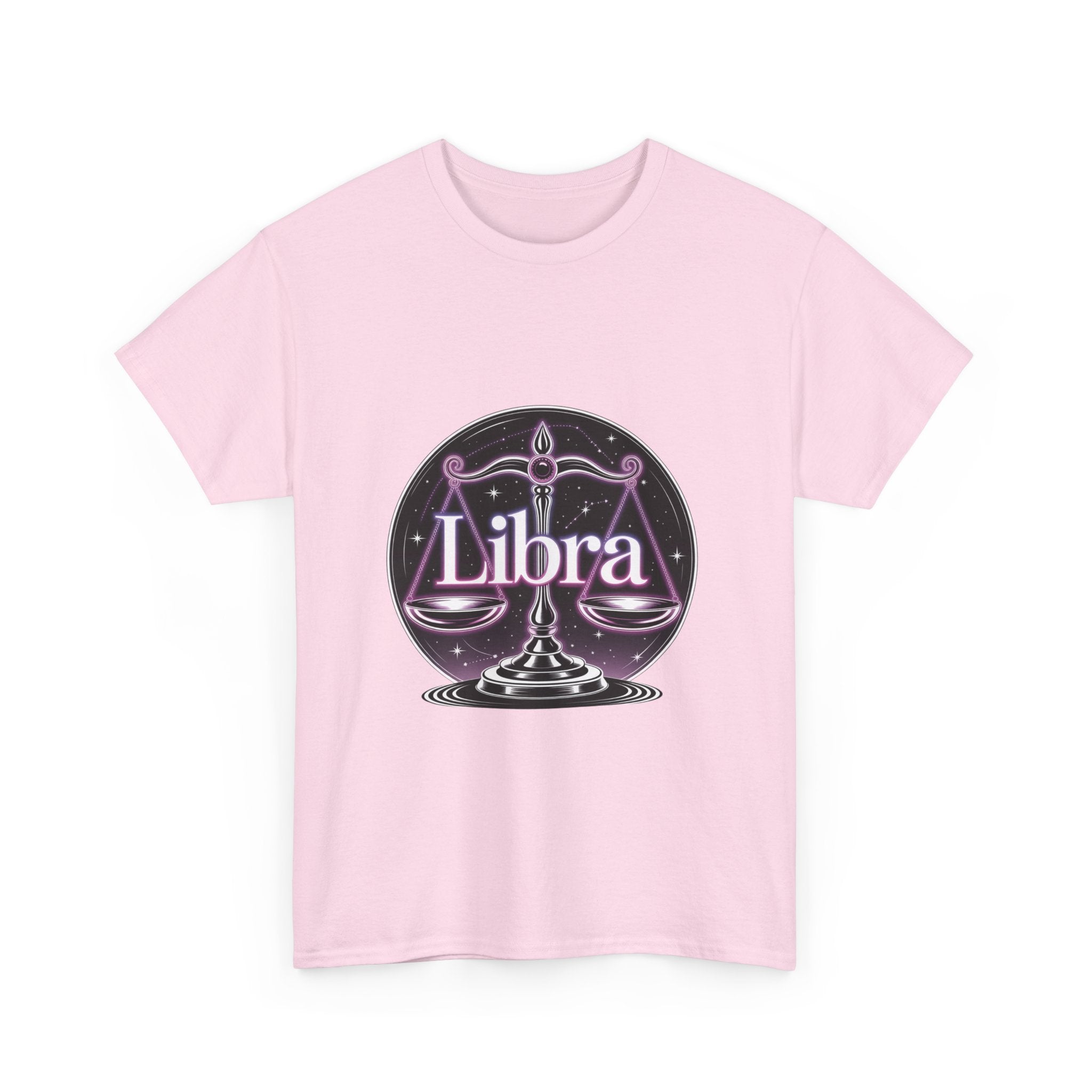 Neon Libra Zodiac Tee