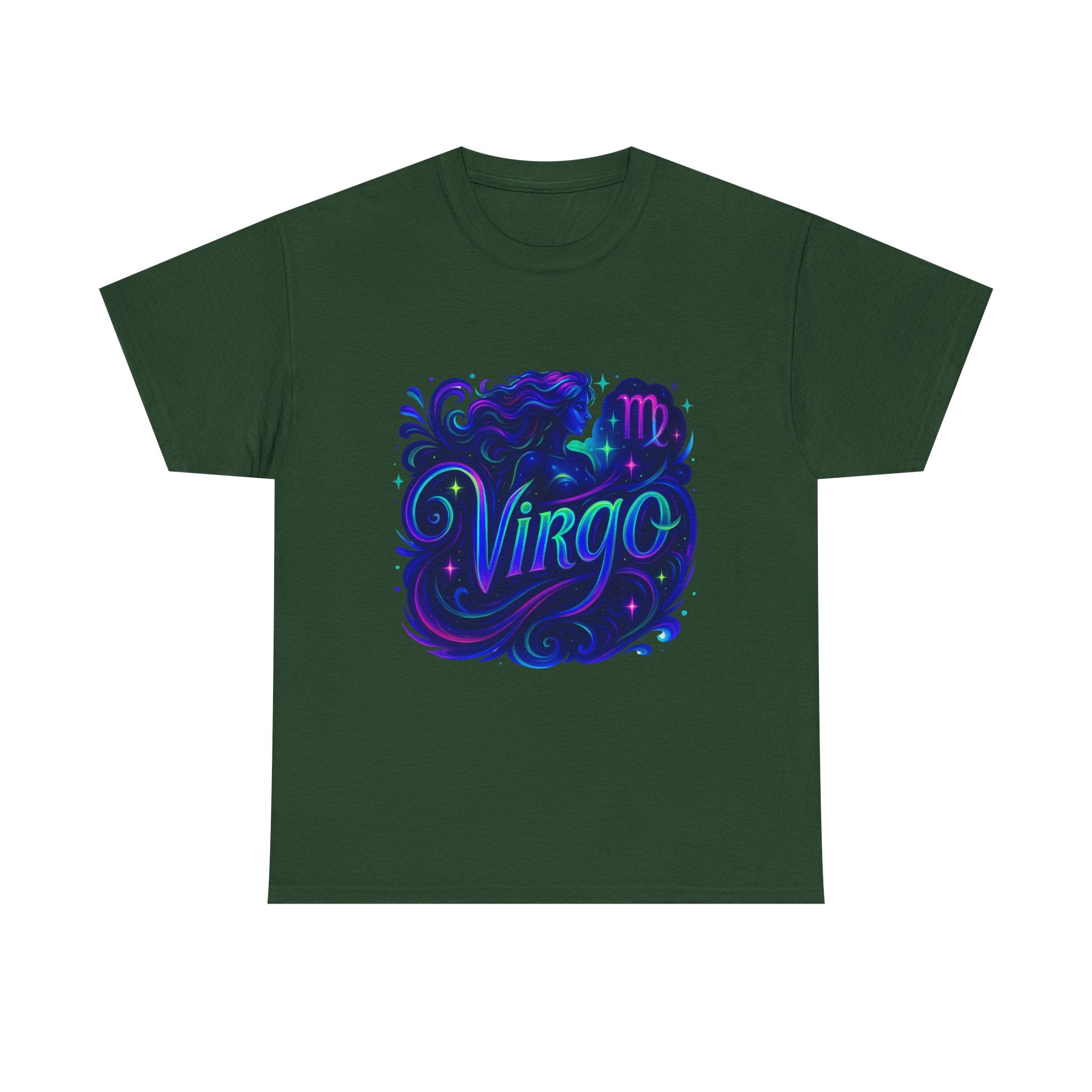 Neon Virgo Zodiac Tee