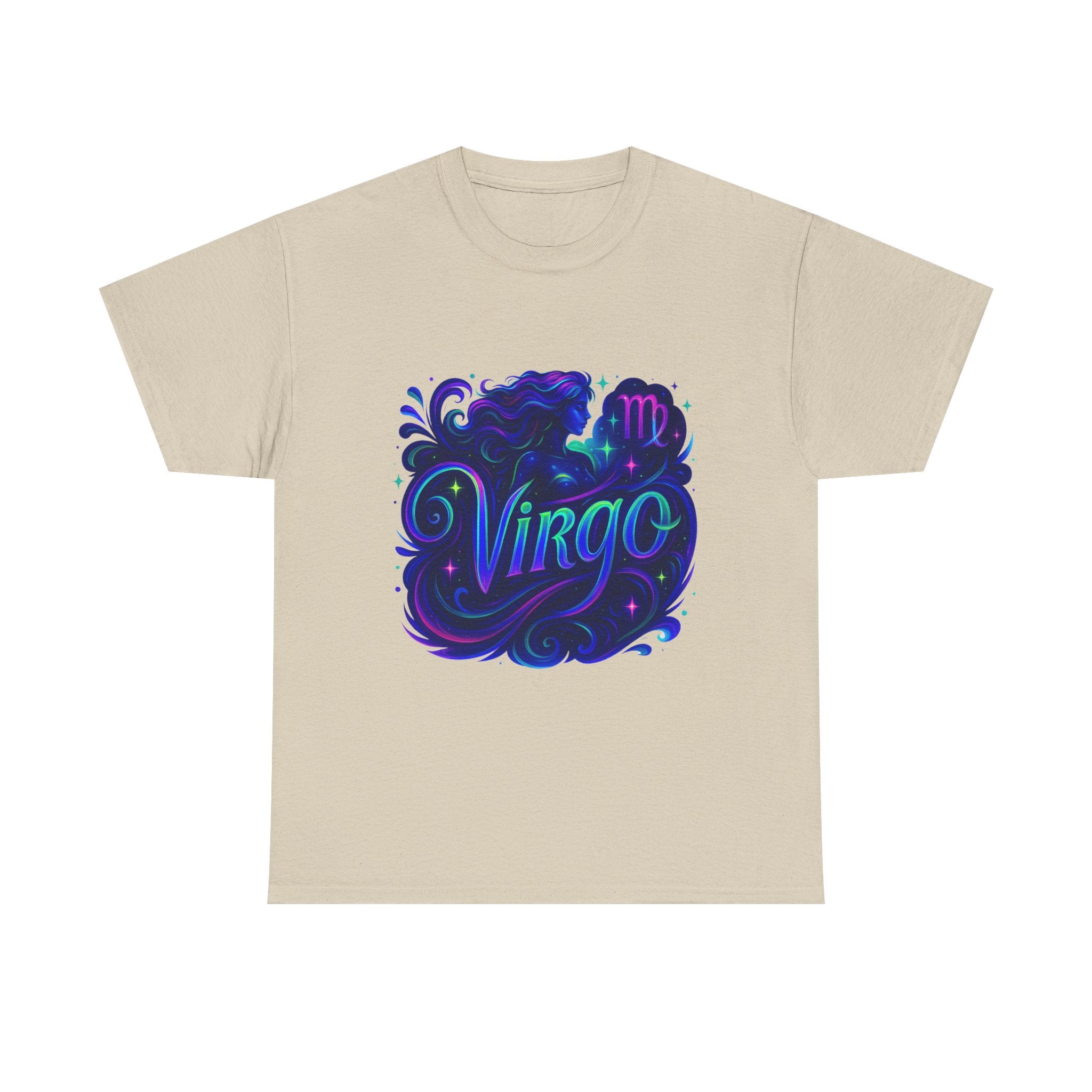 Neon Virgo Zodiac Tee