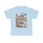 Spooky Reading Book Teacher Halloween back